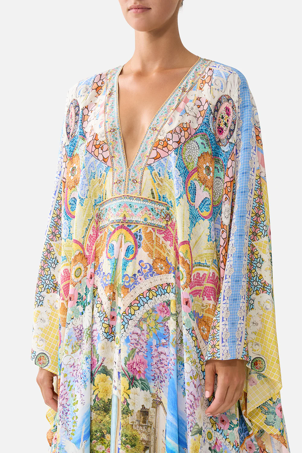 LONG KAFTAN WITH WAIST DETAIL NAVÀS NOUVEAU - Image 5