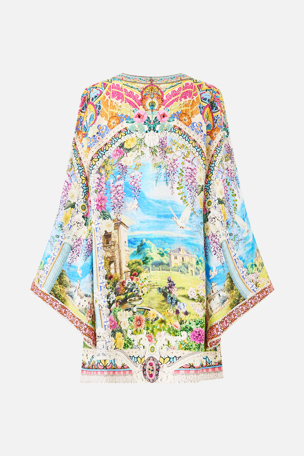 DEEP V NECK HARDWARE SHORT KAFTAN NAVÀS NOUVEAU - Image 7