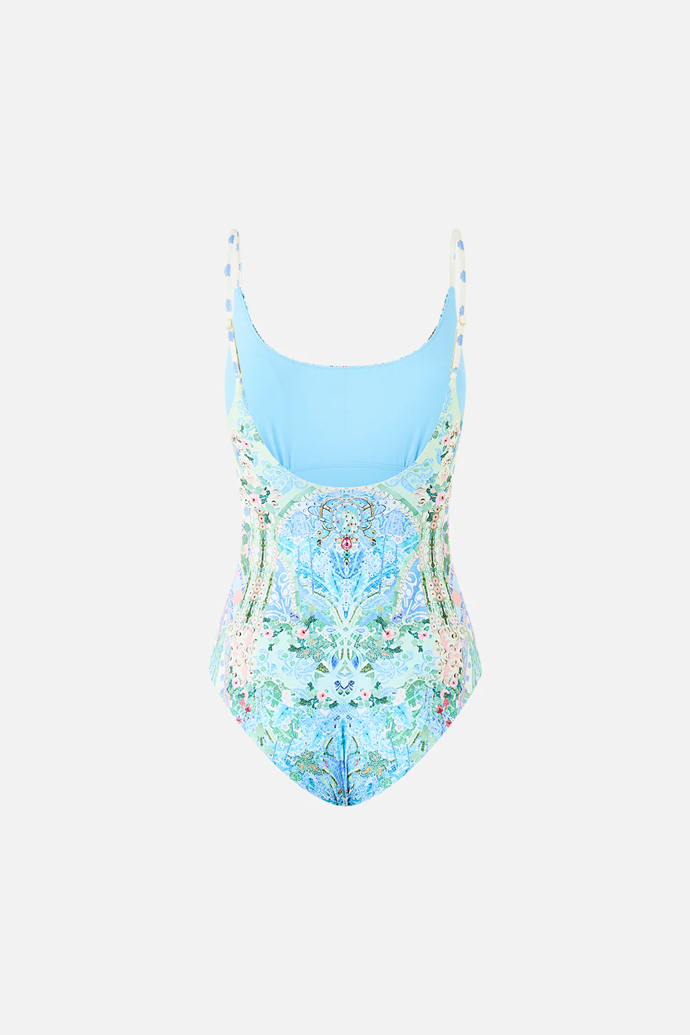 SCOOP NECK ONE PIECE WITH SCOOP BACK MIDSUMMER MOSAICS - Image 6