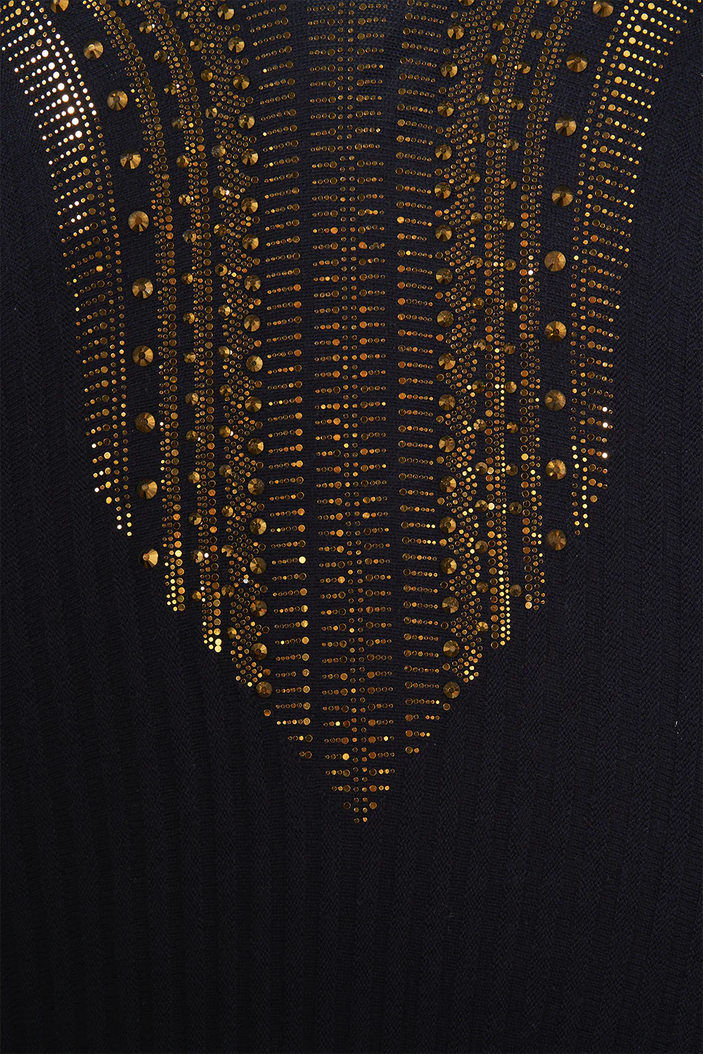 RELAXED V NECK KNIT TOP NOTES FROM THE BLUE ROOM - Image 8