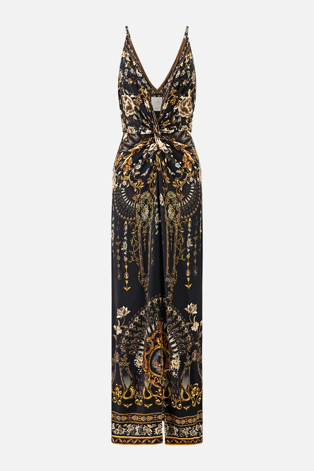 STRAPPY DRESS WITH TWIST FRONT FLAMENCO FOLKLORE - Image 3