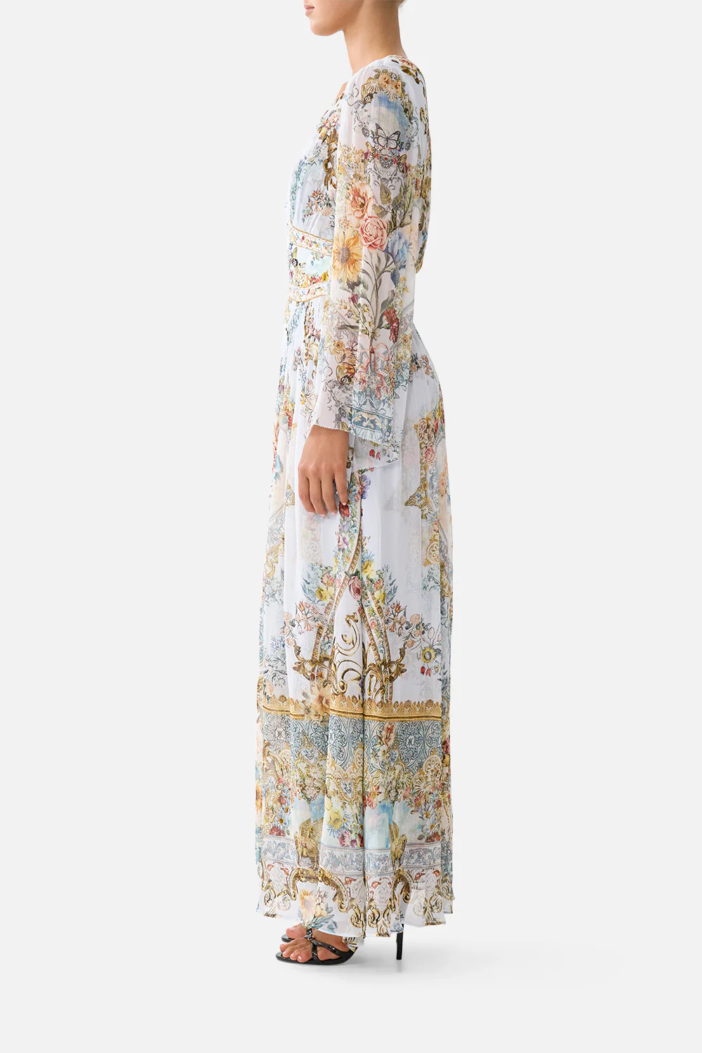 FLARED SLEEVE DRESS SEVILLE SWEETHEART - Image 4