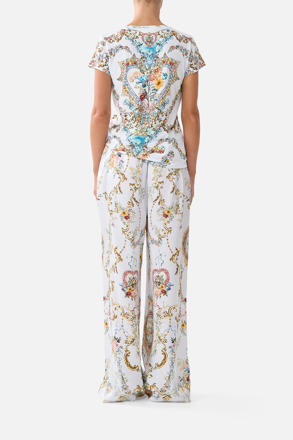 MINIMAL WIDE LEG PANT SEVILLE SWEETHEART - Image 2