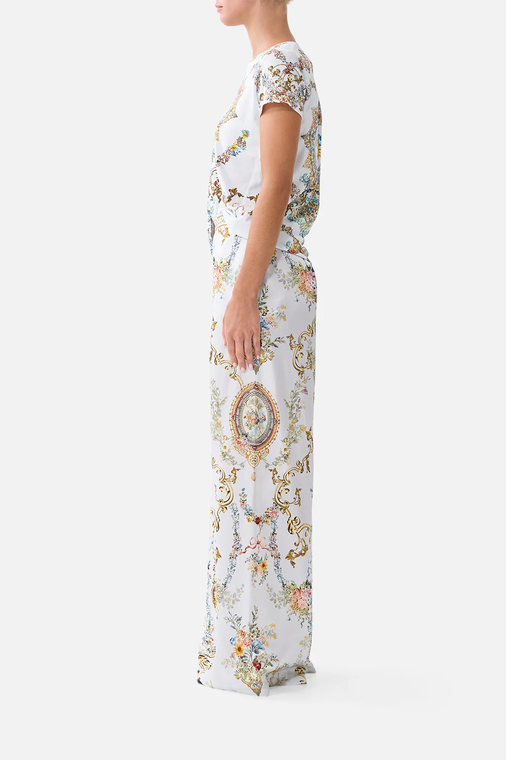MINIMAL WIDE LEG PANT SEVILLE SWEETHEART - Image 4