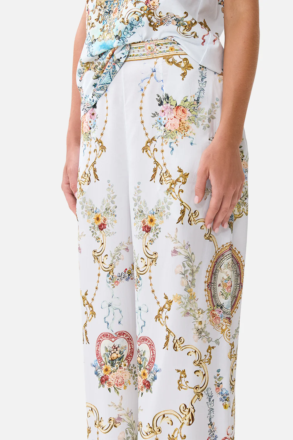 MINIMAL WIDE LEG PANT SEVILLE SWEETHEART - Image 5