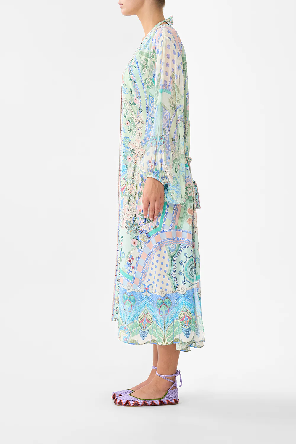 BLOUSON SLEEVE LAYER MIDSUMMER MOSAICS - Image 4