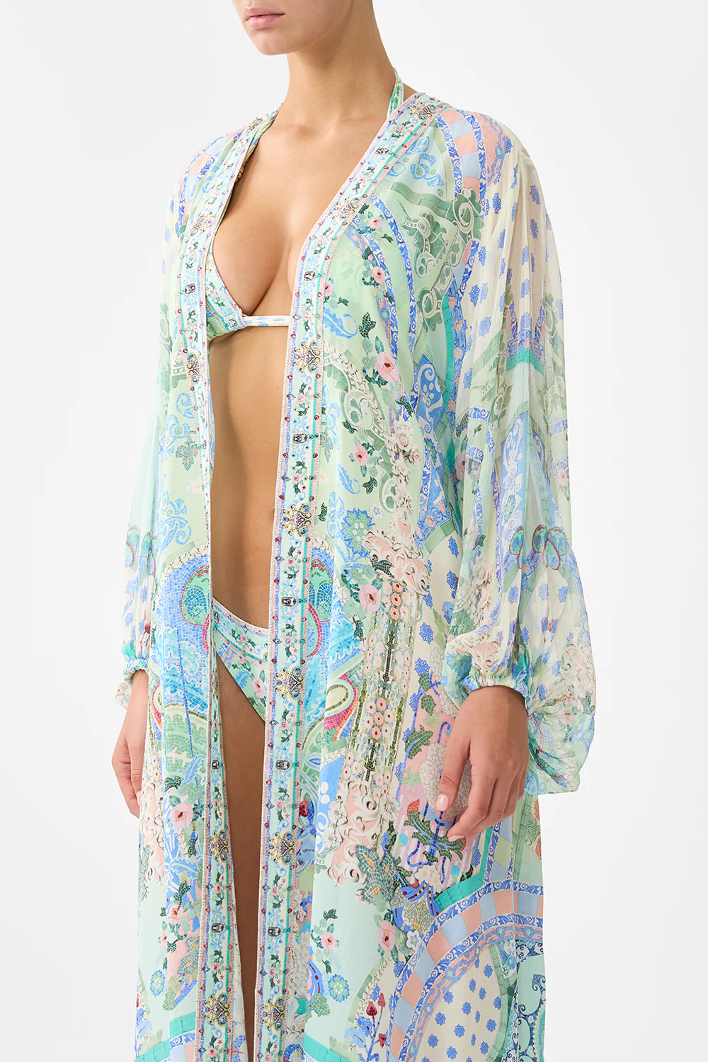 BLOUSON SLEEVE LAYER MIDSUMMER MOSAICS - Image 5