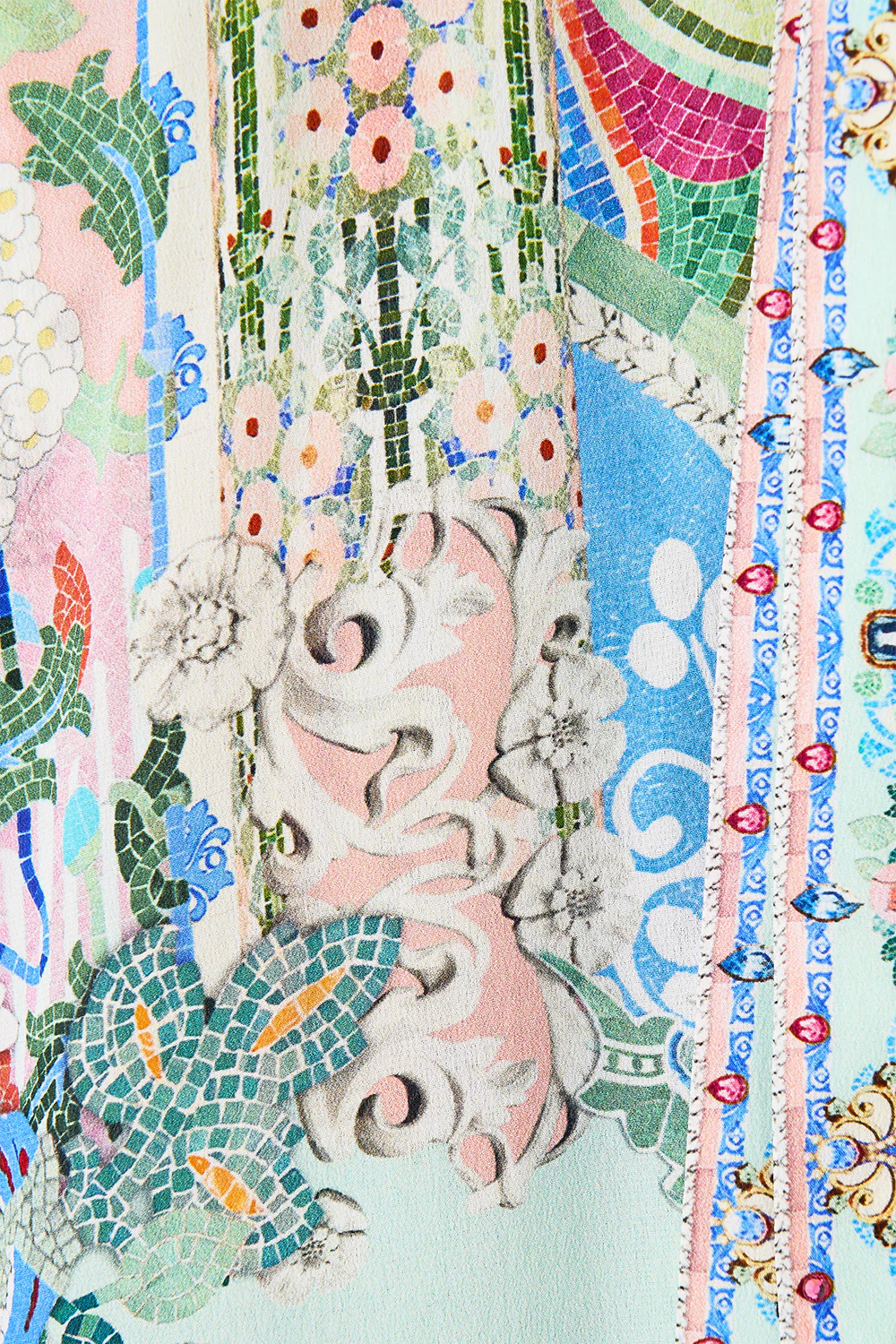 BLOUSON SLEEVE LAYER MIDSUMMER MOSAICS - Image 7