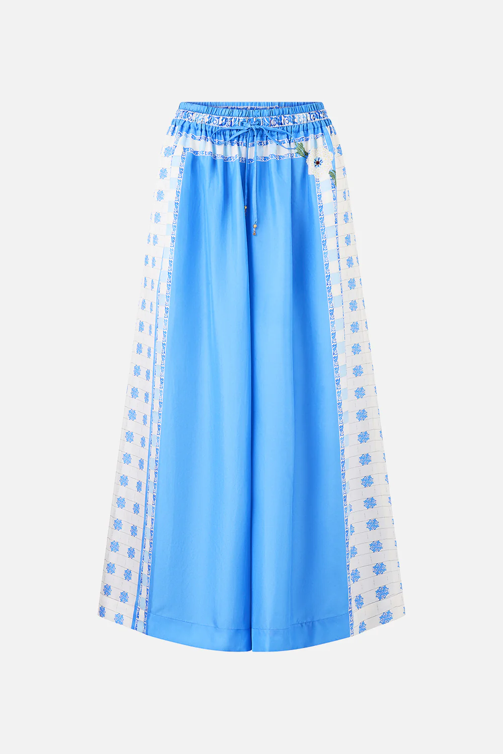 WIDE LEG ELASTIC WAIST PANT MIDSUMMER MOSAICS - Image 3