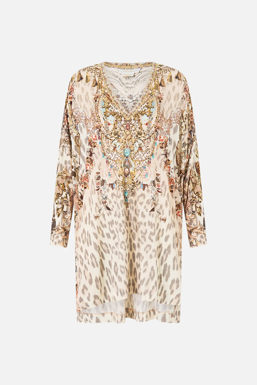 SIDE SPLIT JERSEY TEE ARANJUEZ ANIMALIA - Image 3
