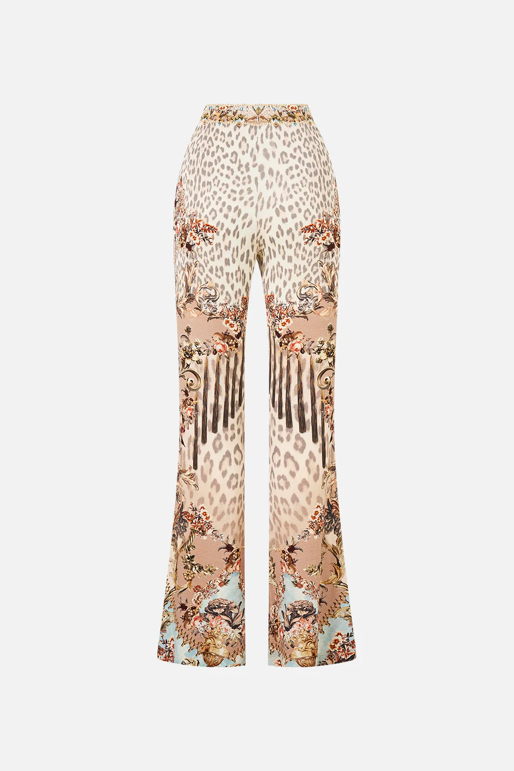 HIGH WAISTED FLARED TROUSER ARANJUEZ ANIMALIA - Image 6