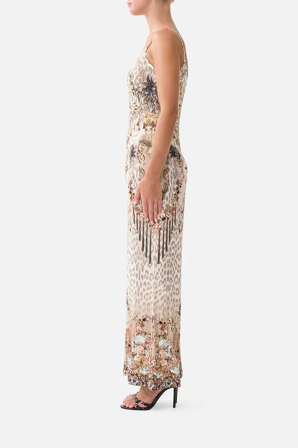 JERSEY STRAPPY DRESS ARANJUEZ ANIMALIA - Image 4