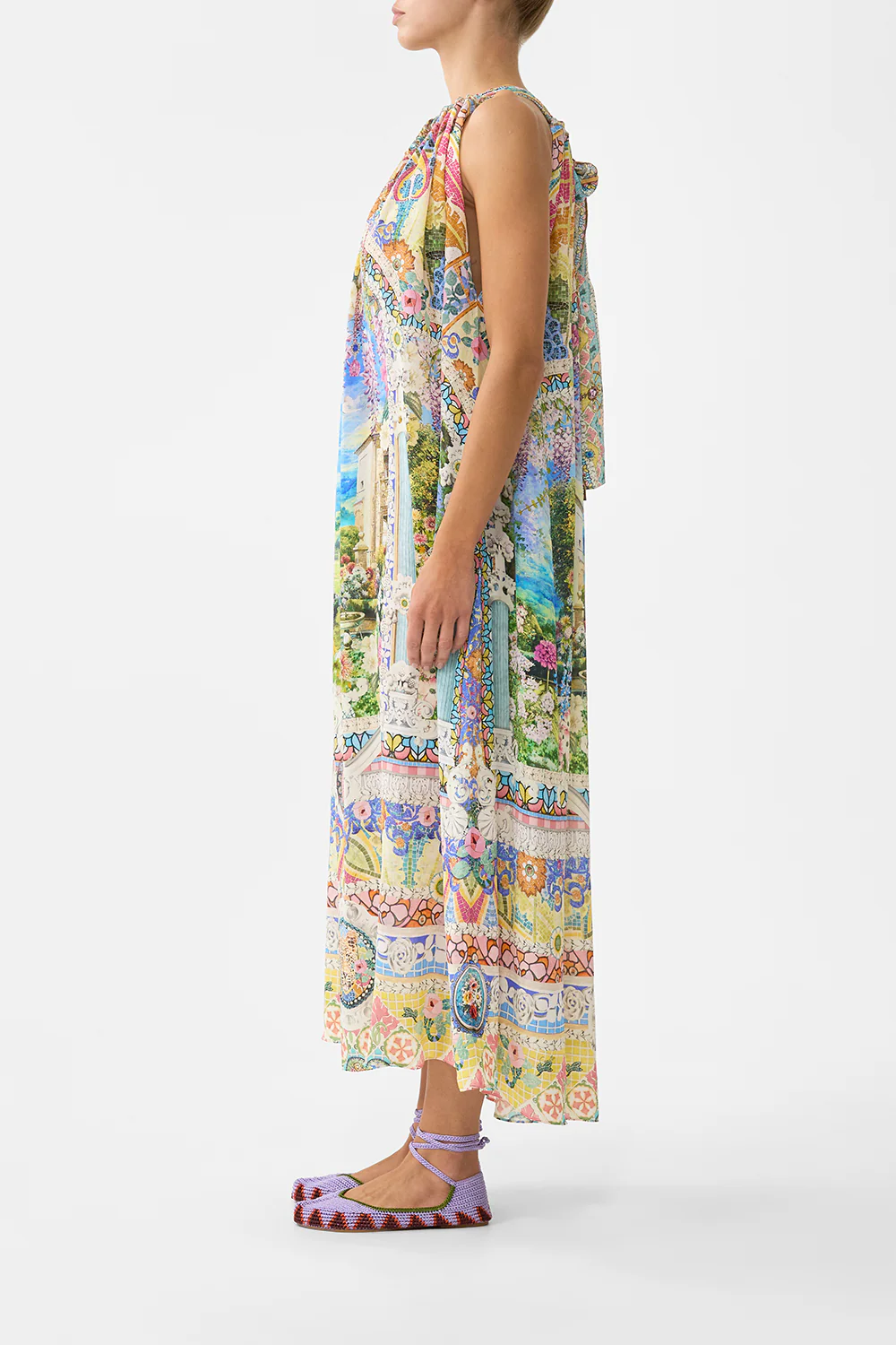 DRAWSTRING DRESS NAVÀS NOUVEAU - Image 4