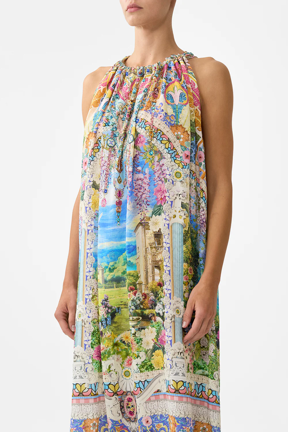 DRAWSTRING DRESS NAVÀS NOUVEAU - Image 5
