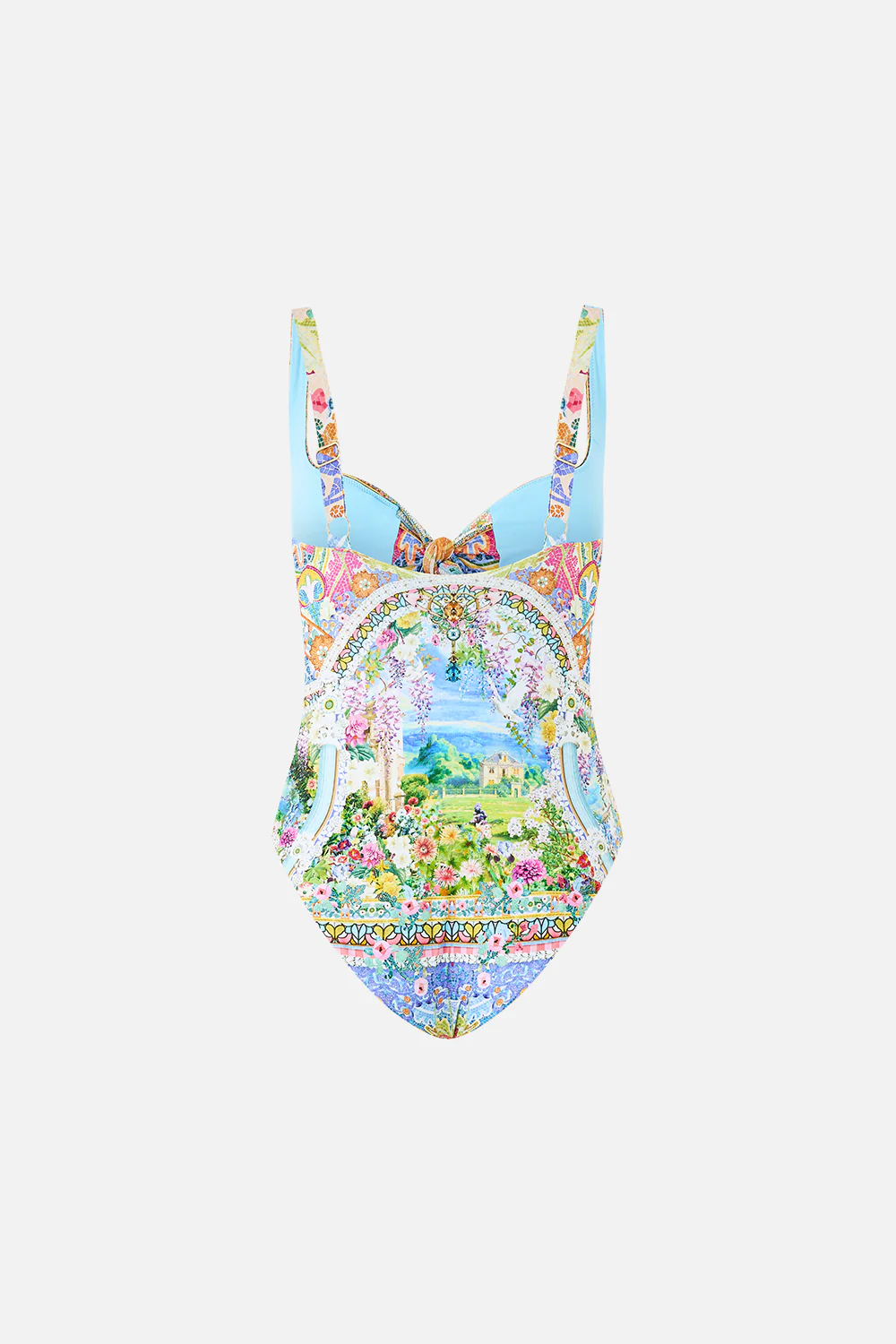 SWEETHEART NECK ONE PIECE WITH TIE FRONT NAVÀS NOUVEAU - Image 6