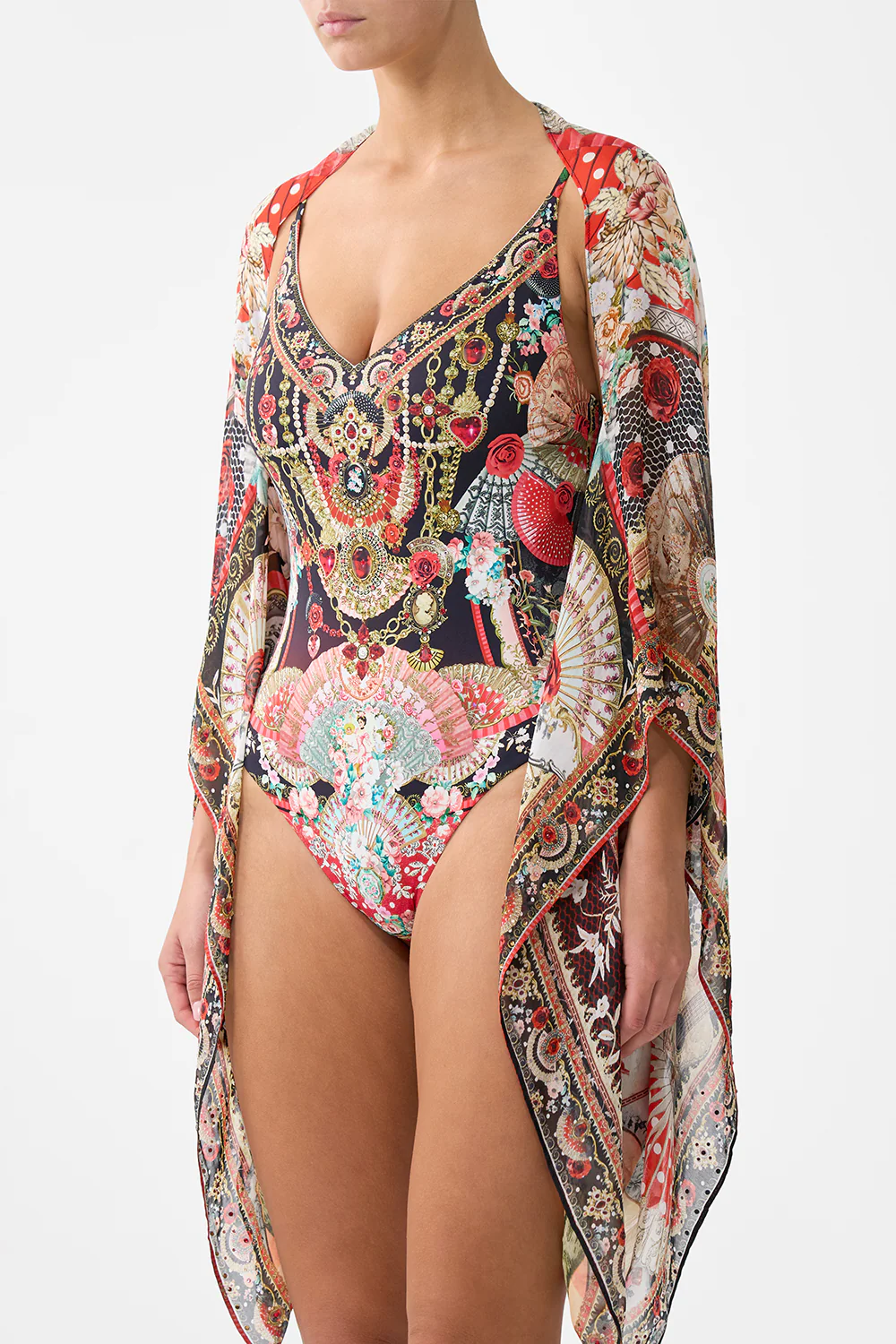 SILK CHIFFON SHRUG DAUGHTERS OF DUENDE - Image 5