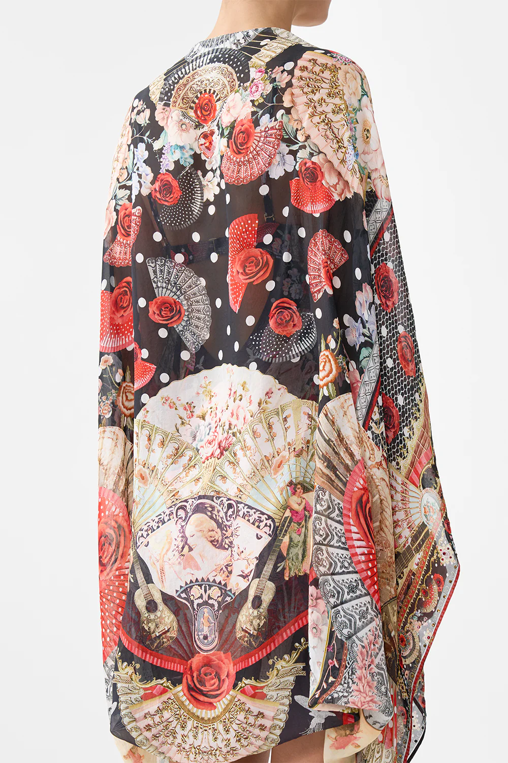 SILK CHIFFON SHRUG DAUGHTERS OF DUENDE - Image 6