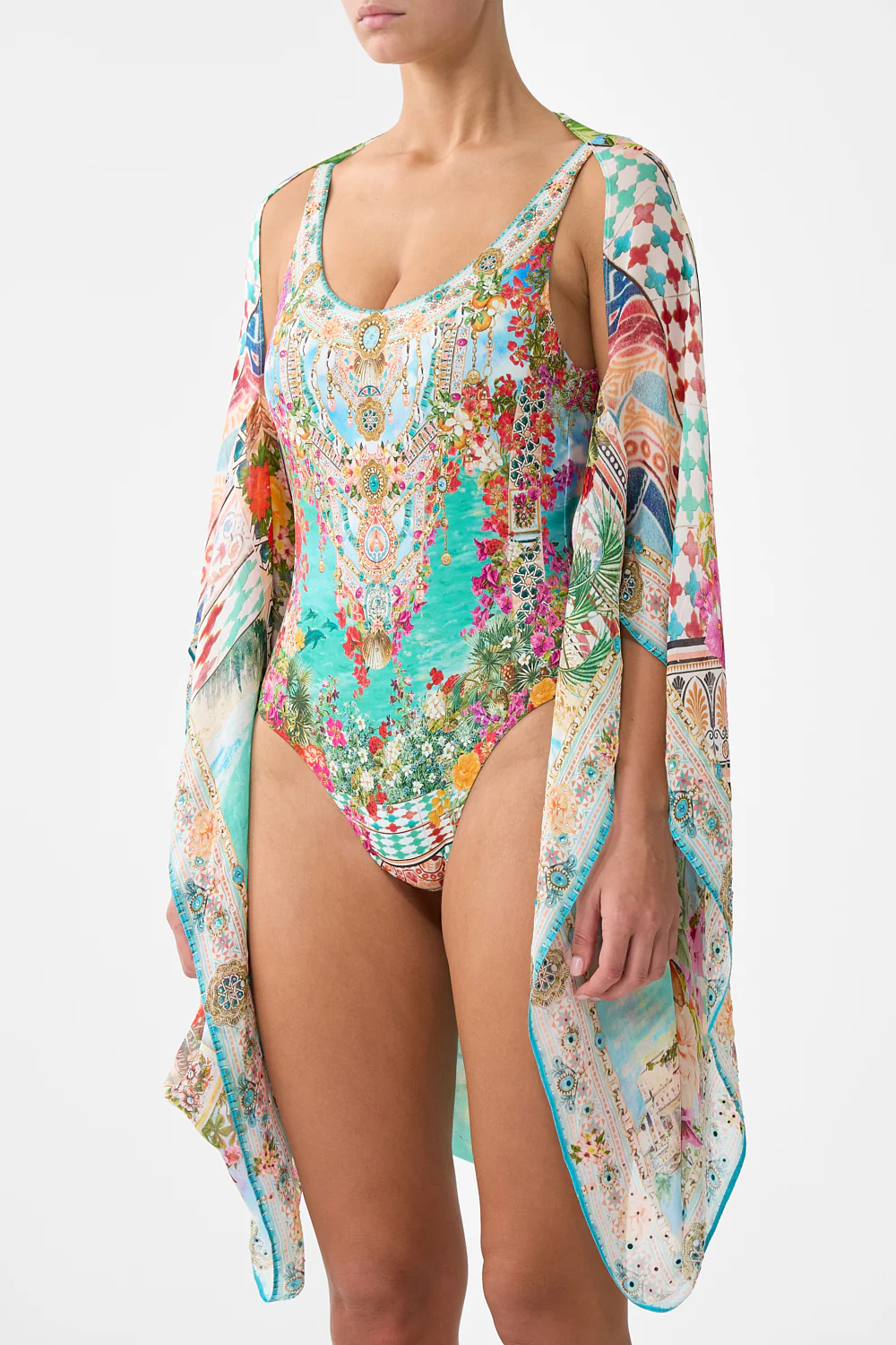 SILK CHIFFON SHRUG MEET ME IN MALLORCA - Image 5