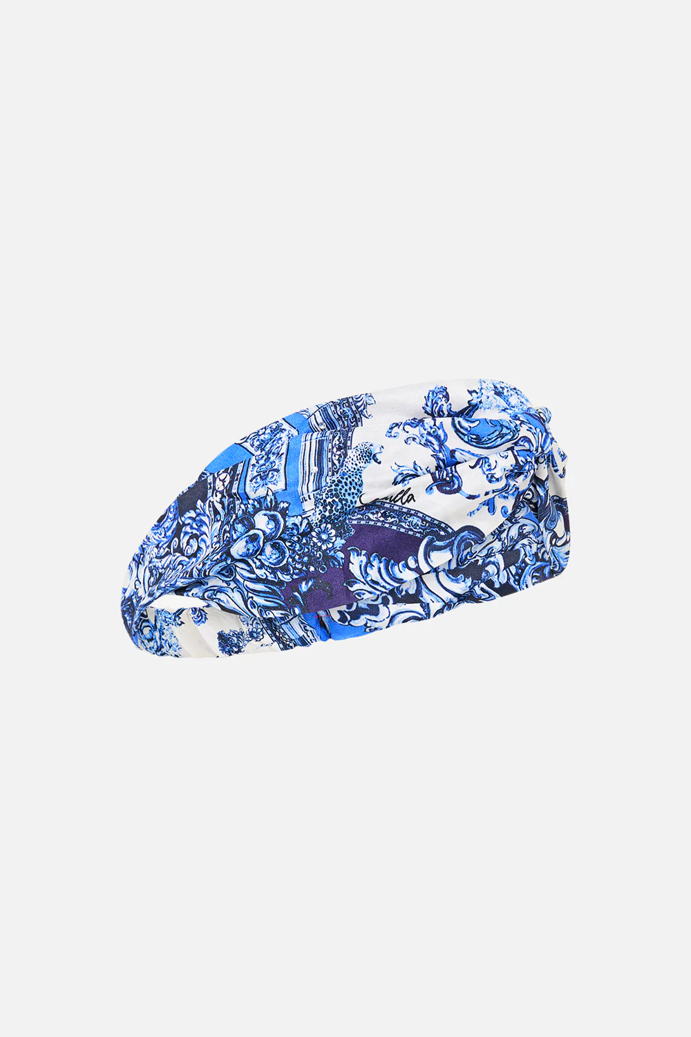 WOVEN TWIST HEADBAND A TILED WONDERLAND - Image 2