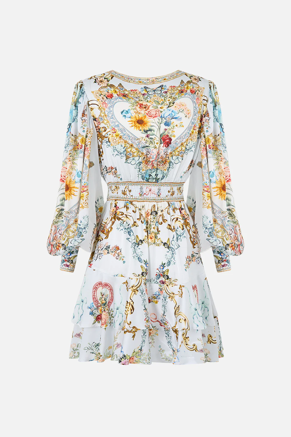 BUTTON FRONT FRILL DRESS SEVILLE SWEETHEART - Image 6