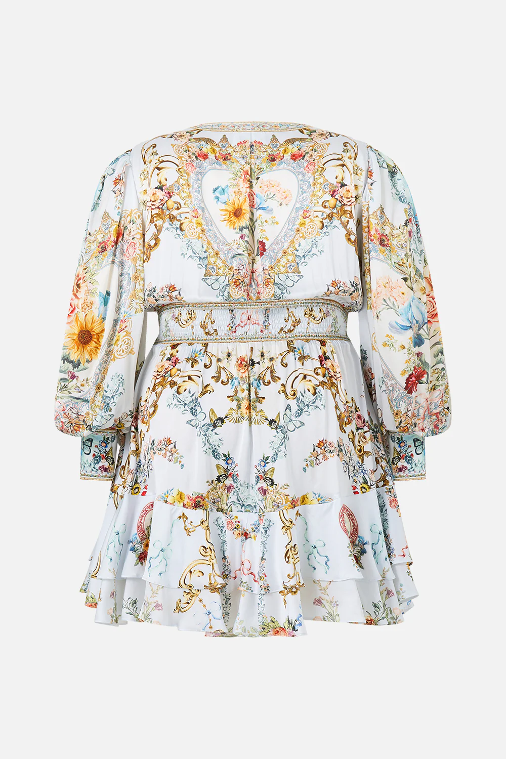 BUTTON FRONT FRILL DRESS SEVILLE SWEETHEART - Image 9