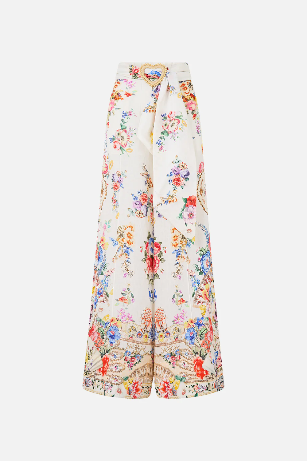 SCARF BELT WIDE LEG PANT I LEFT MY HEART IN GRANADA - Image 3