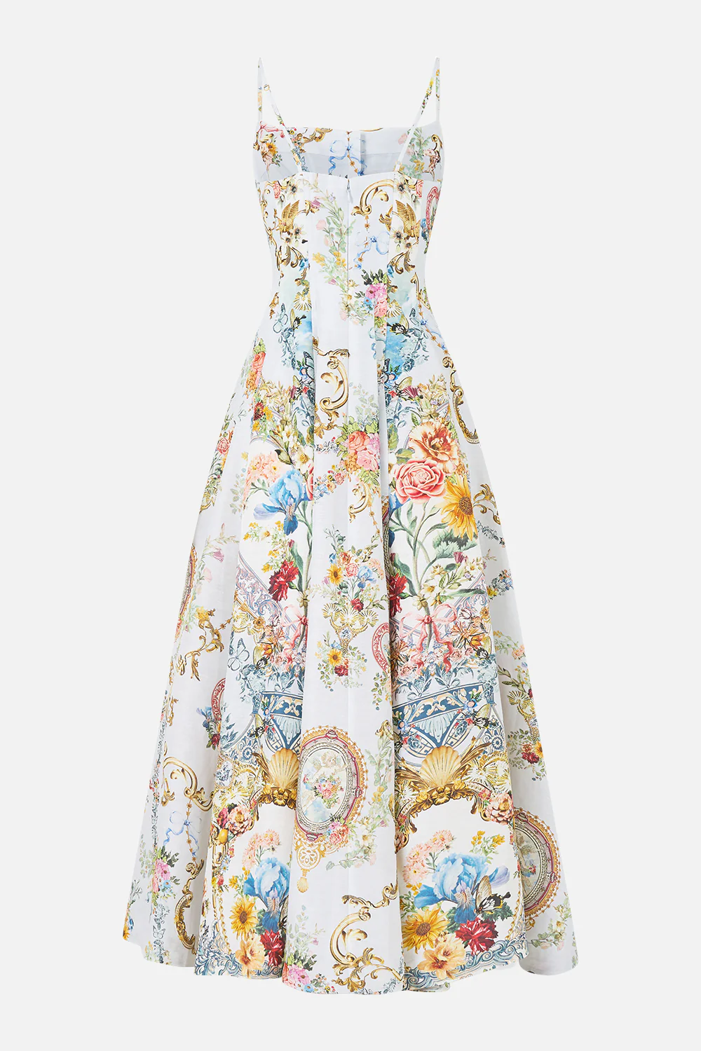 CORSET DRESS WITH LONG FLARED SKIRT SEVILLE SWEETHEART - Image 6