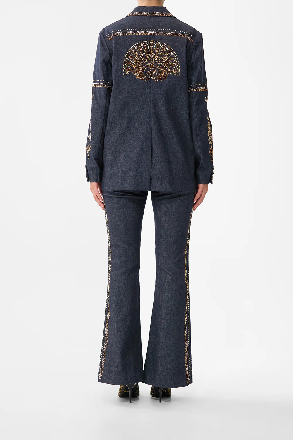 JACKET WITH SLEEVE CUT OUT DETAIL NOTES FROM THE BLUE ROOM - Image 2