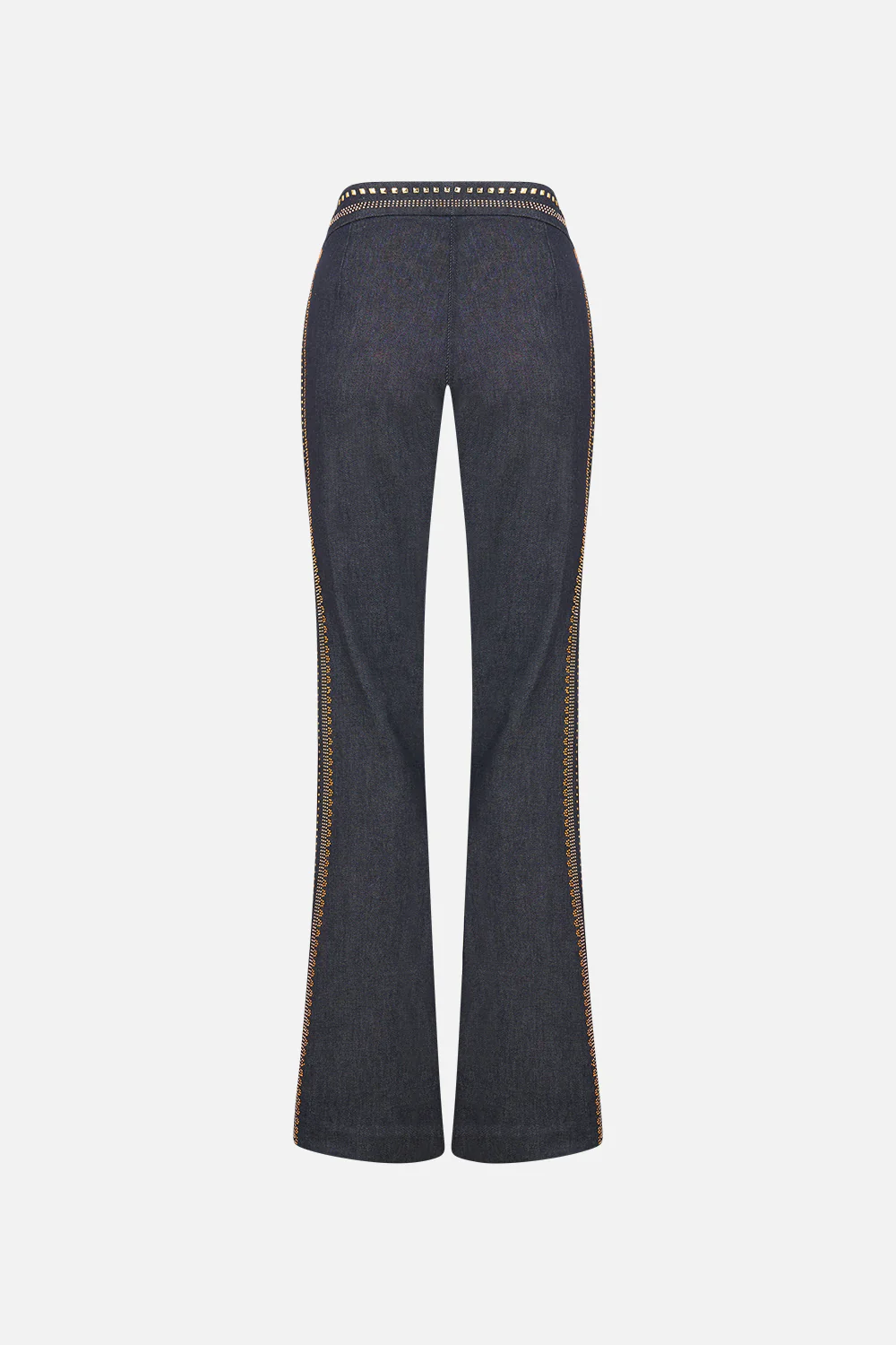 FLARE TROUSER WITH SEAM DETAIL NOTES FROM THE BLUE ROOM - Image 6