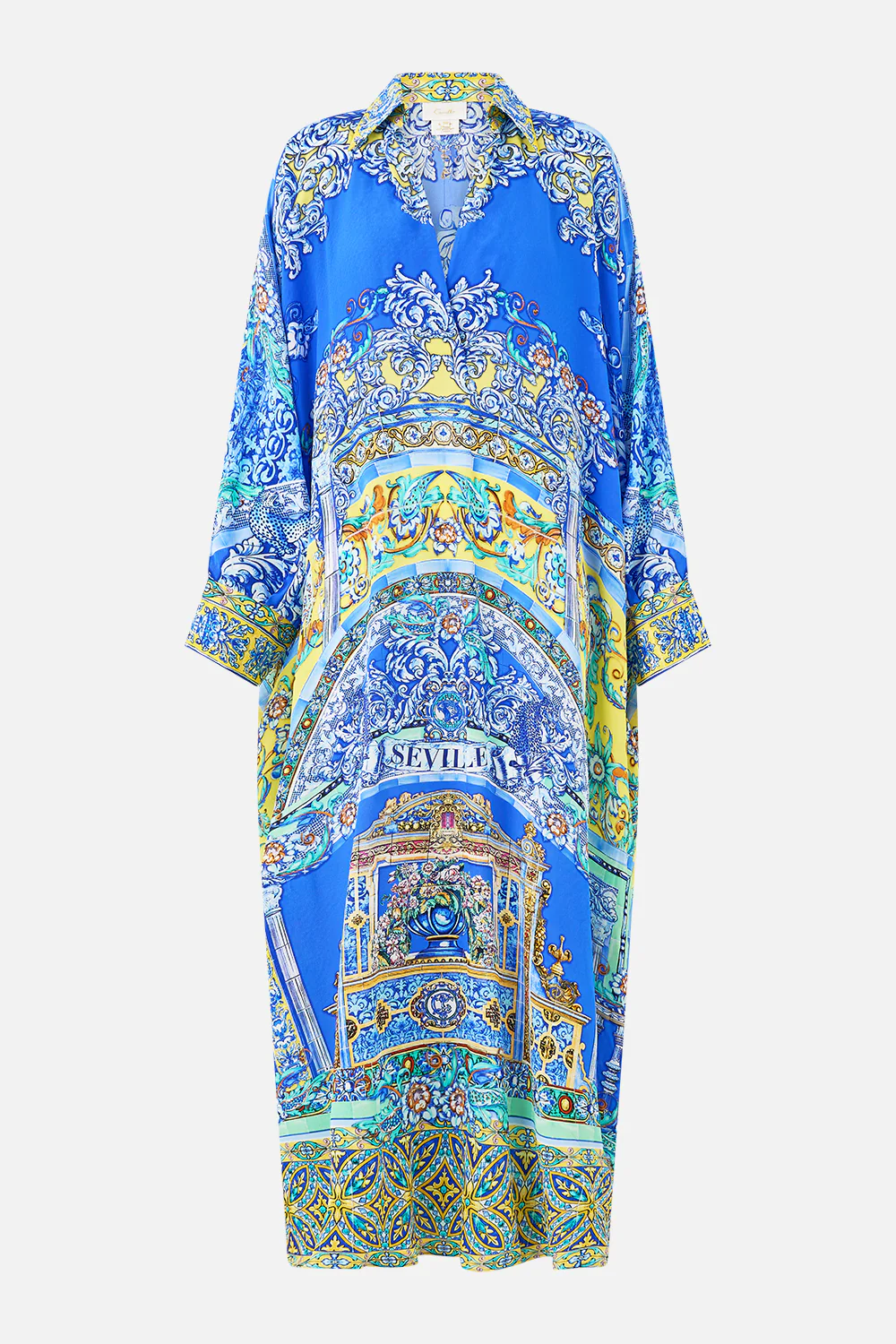 WING COLLAR KAFTAN BENEATH THE ANDALUSIAN SUN - Image 3