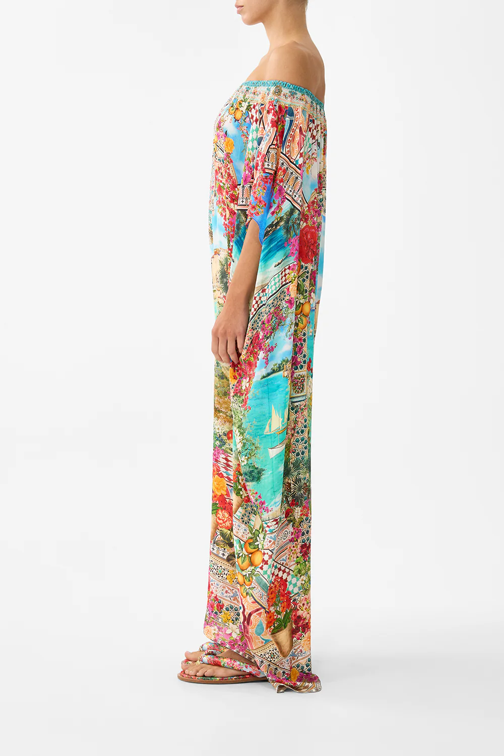 OFF SHOULDER KAFTAN MEET ME IN MALLORCA - Image 4