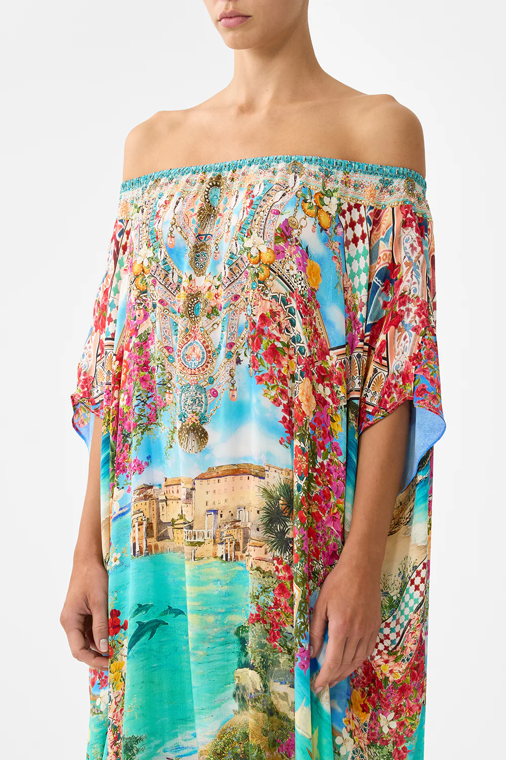 OFF SHOULDER KAFTAN MEET ME IN MALLORCA - Image 5