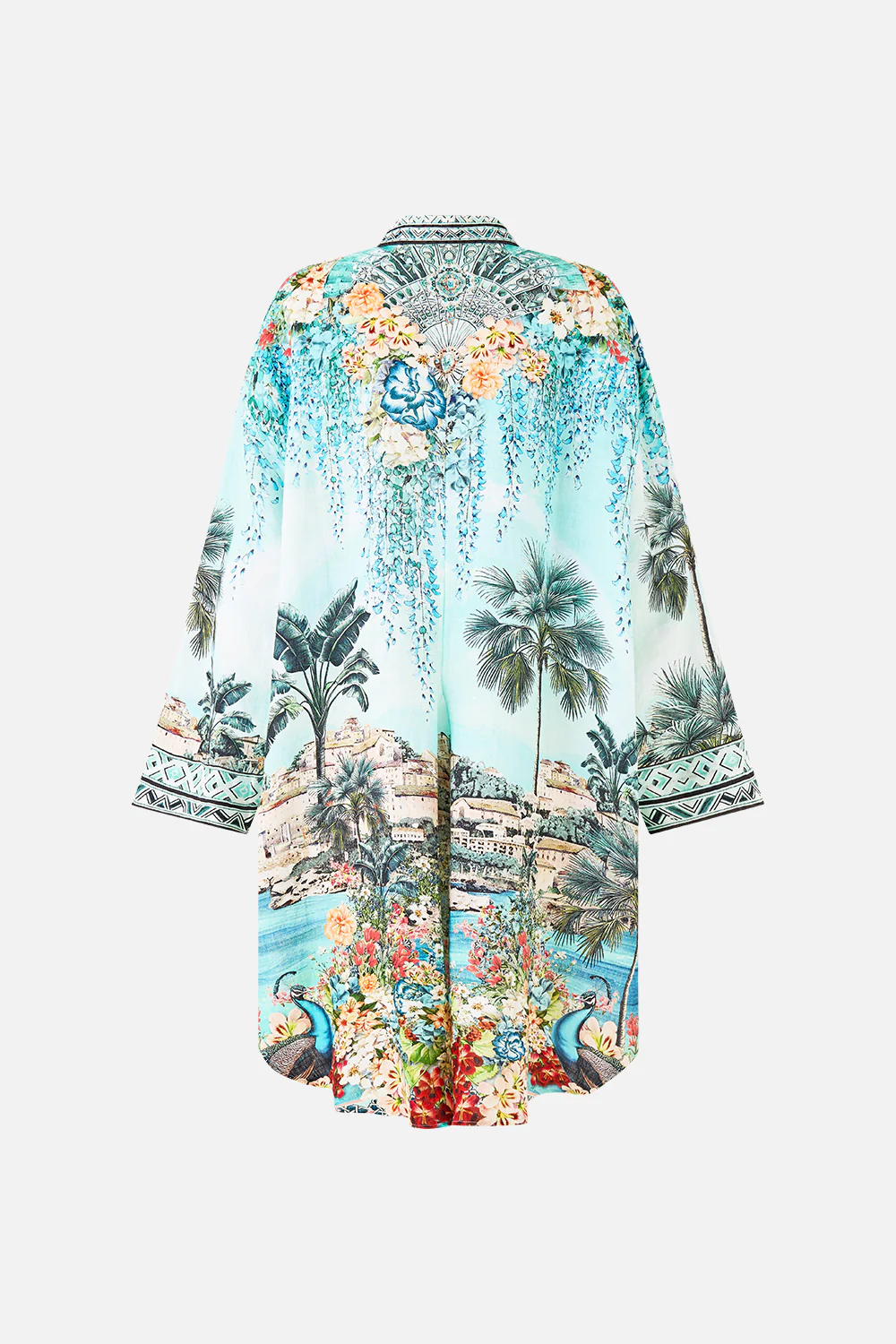 RELAXED HIGH LOW SHIRT DRESS BALEARIC BEBÉ - Image 7
