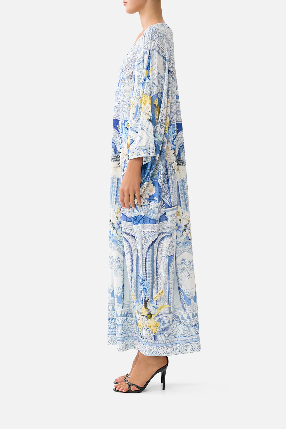 V NECK BATWING KAFTAN DE NADA GRANADA - Image 4