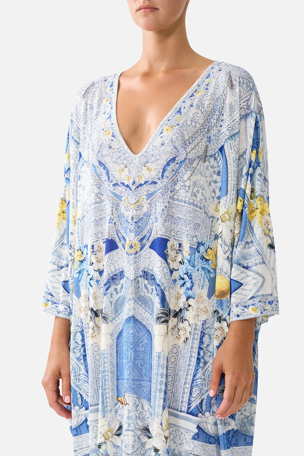 V NECK BATWING KAFTAN DE NADA GRANADA - Image 5