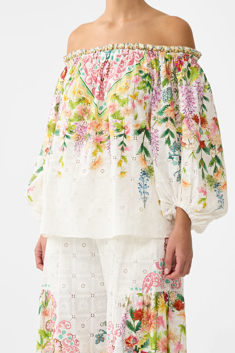 FRILL OFF SHOULDER TOP THE CALL OF CATALONIA - Image 5