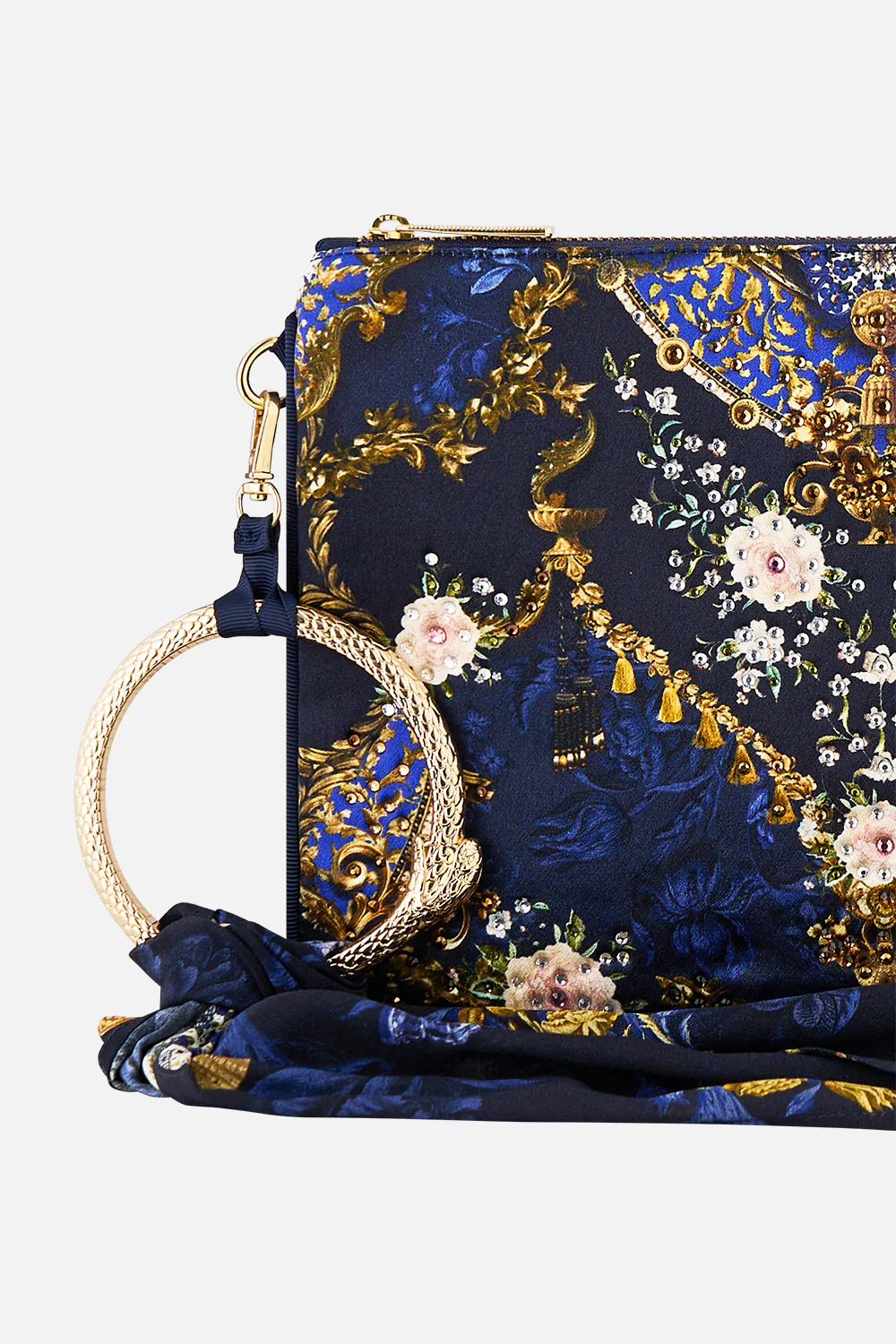 RING SCARF CLUTCH NOTES FROM THE BLUE ROOM - Image 3