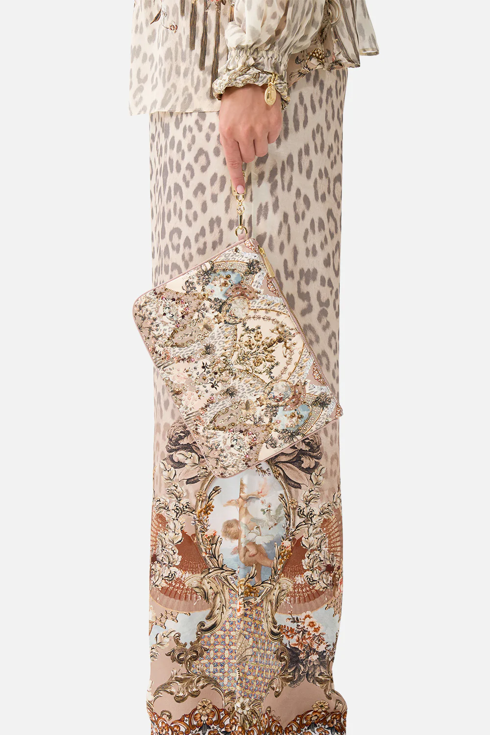 SCARF CLUTCH ARANJUEZ ANIMALIA - Image 5