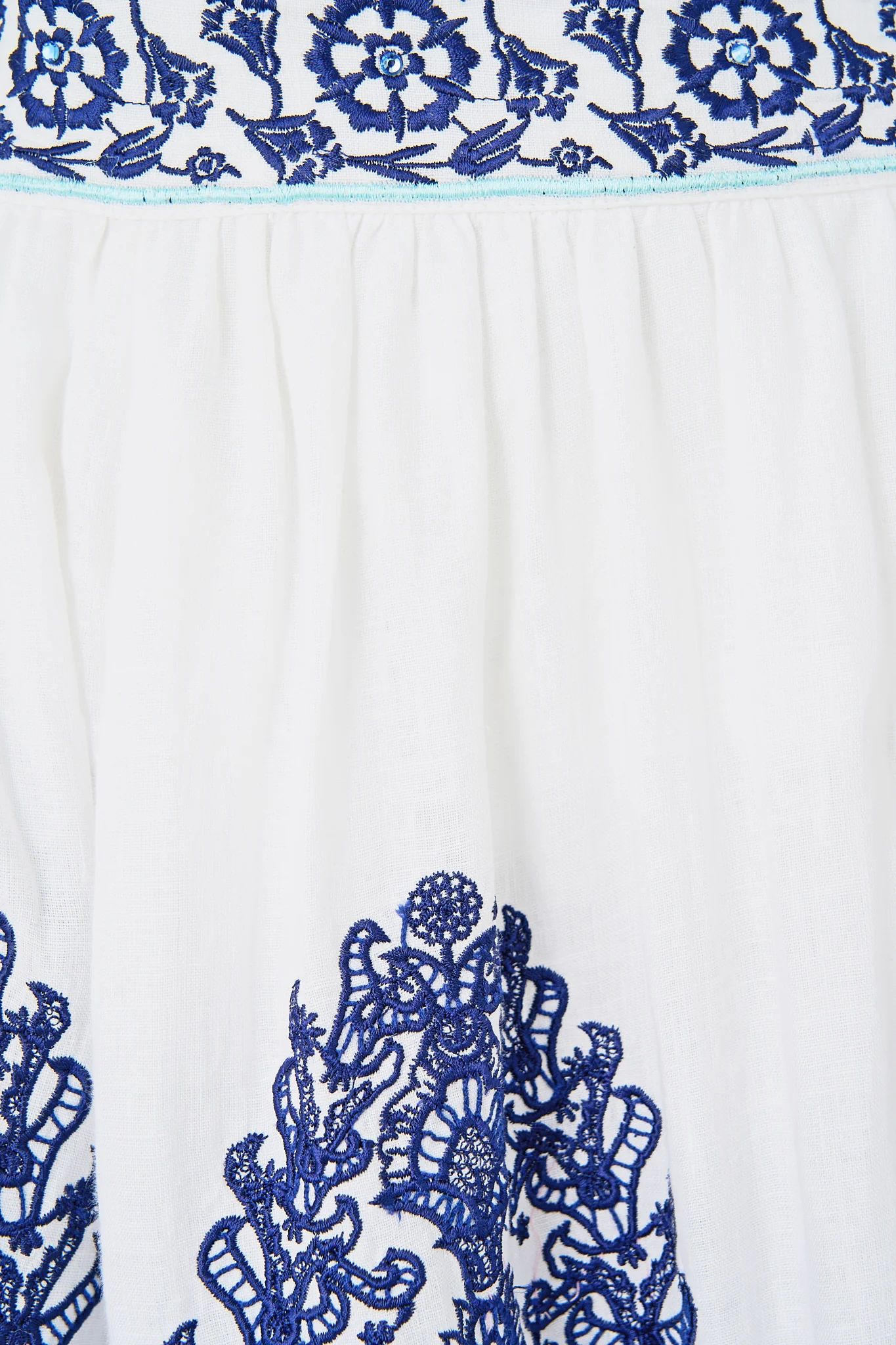 TIERED EMBROIDERED SKIRT ISNIK LULLABY - Image 8
