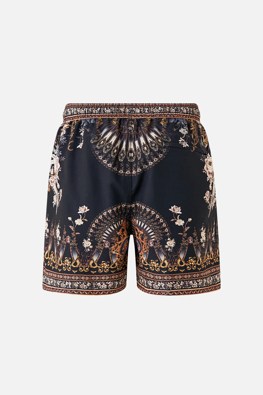 MID LENGTH BOARDSHORT WITH ELASTIC WAIST FLAMENCO FOLKLORE - Image 6