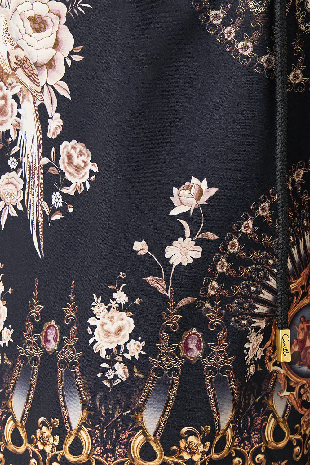 MID LENGTH BOARDSHORT WITH ELASTIC WAIST FLAMENCO FOLKLORE - Image 7