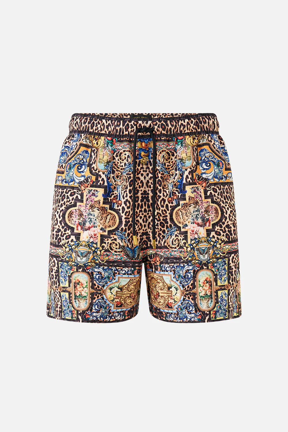 MID LENGTH BOARDSHORT WITH ELASTIC WAIST SEVILLIAN STYLE - Image 3