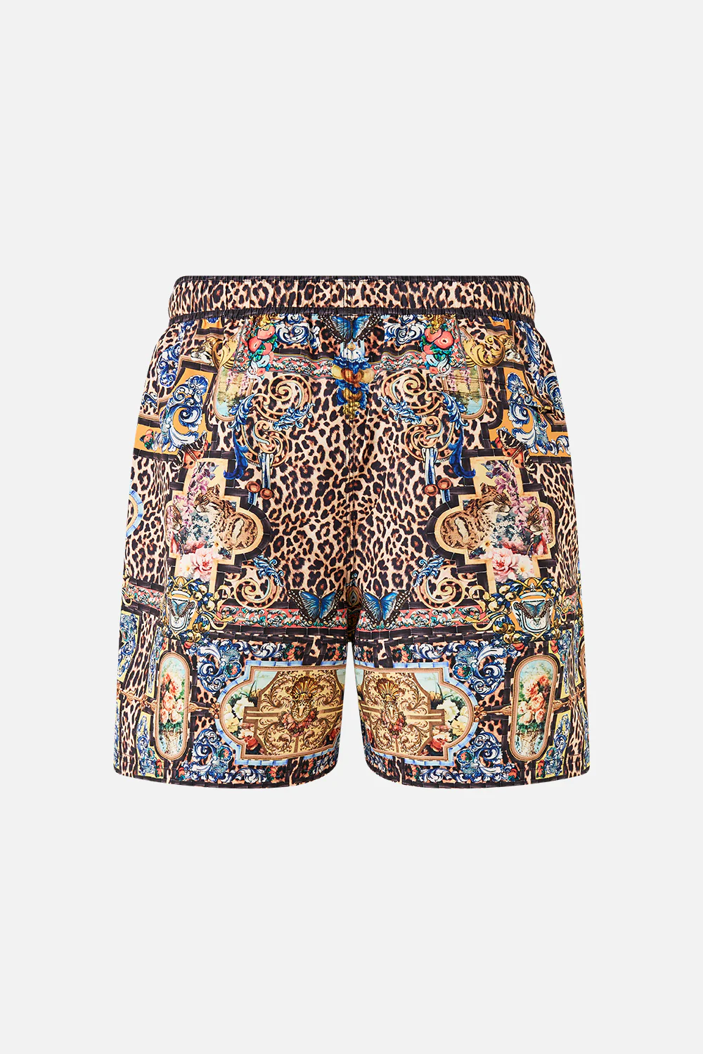 MID LENGTH BOARDSHORT WITH ELASTIC WAIST SEVILLIAN STYLE - Image 6