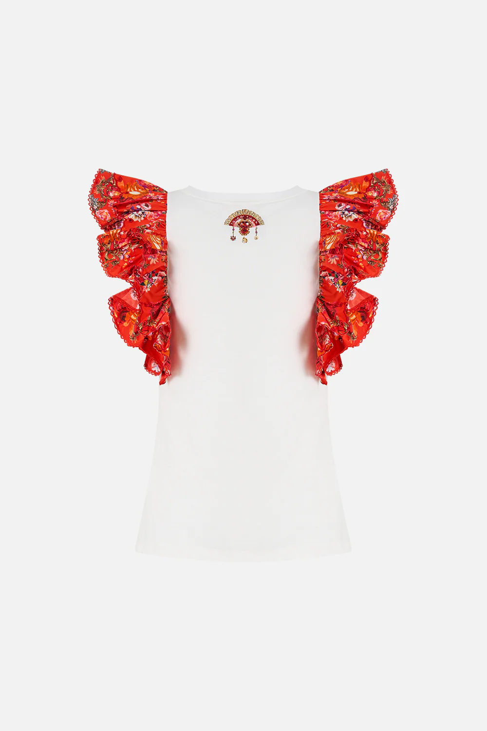 DOUBLE FRILL SLEEVE TEE OLÉ OLÉ - Image 6