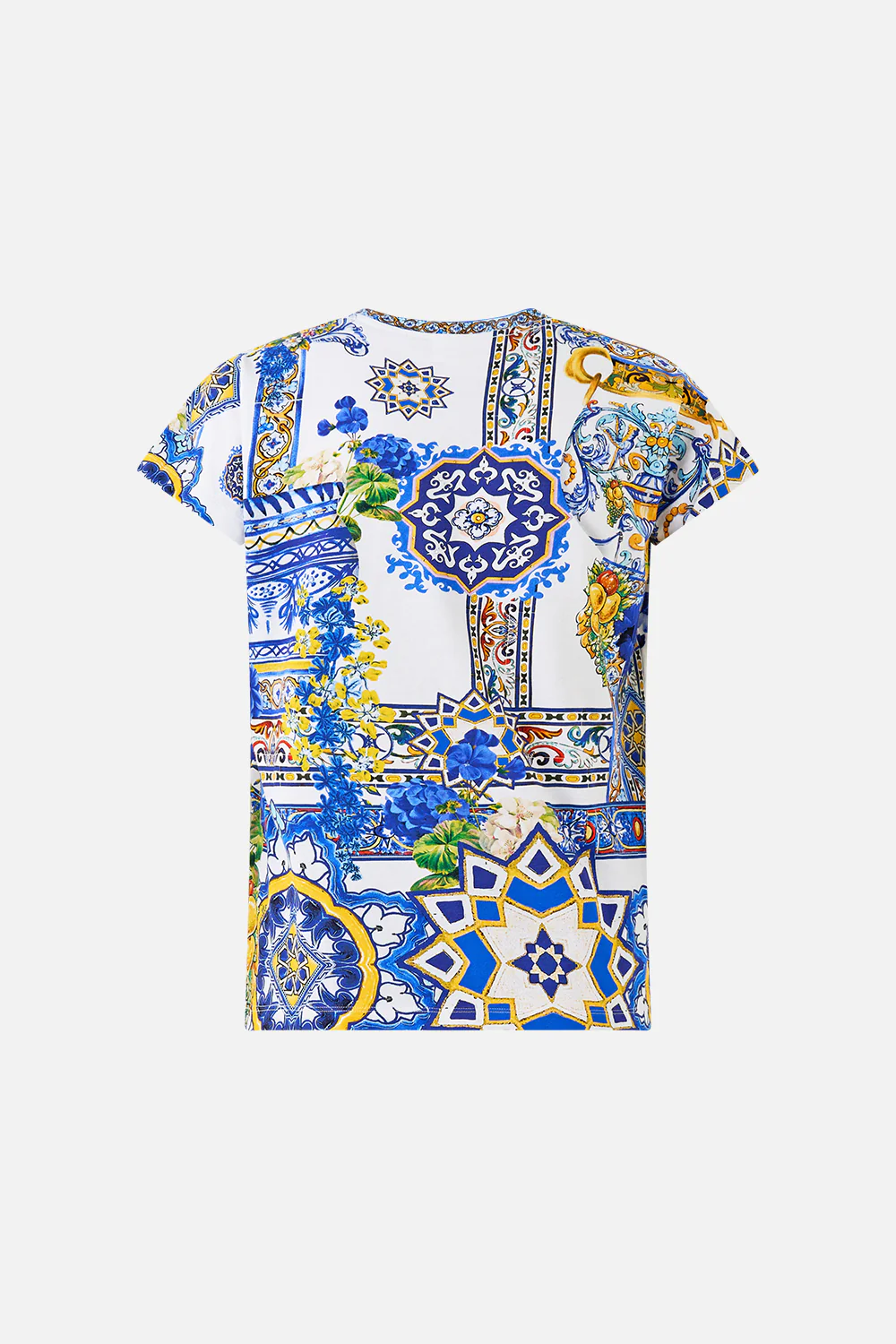 SLIM FIT ROUND NECK T-SHIRT ESPAÑA NIRVANA - Image 6