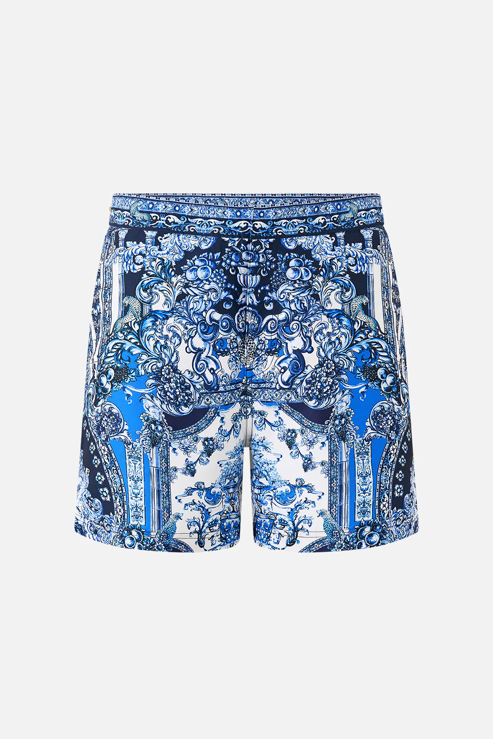 MID LENGTH BOARDSHORT WITH FIXED WAIST A TILED WONDERLAND - Image 3