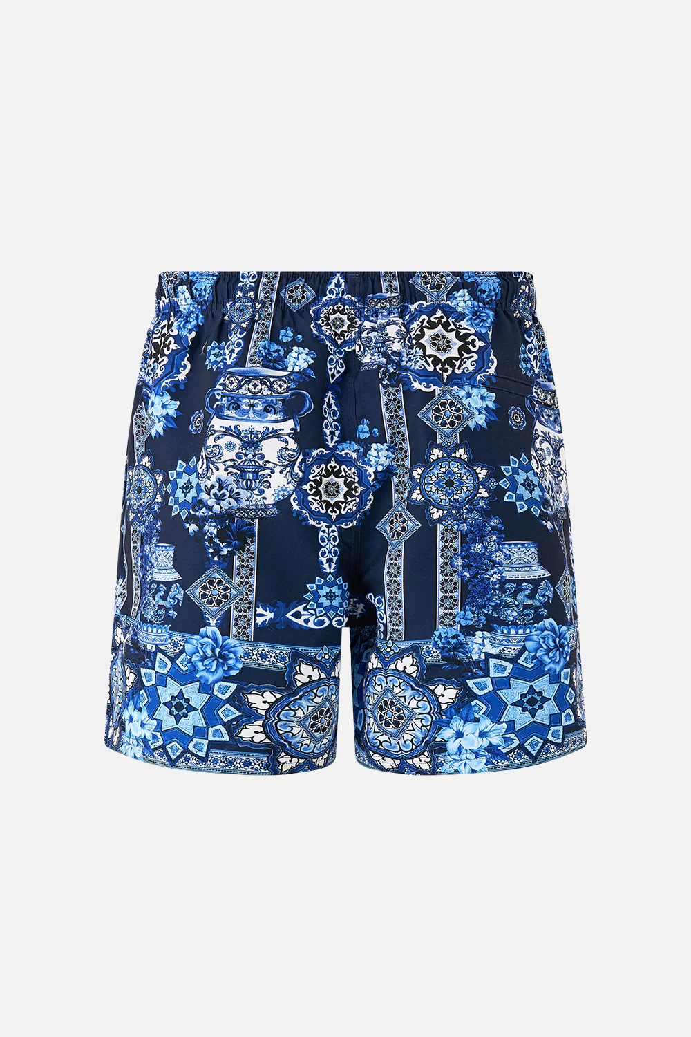 MID LENGTH BOARDSHORT WITH ELASTIC WAIST A TILED WONDERLAND - Image 6