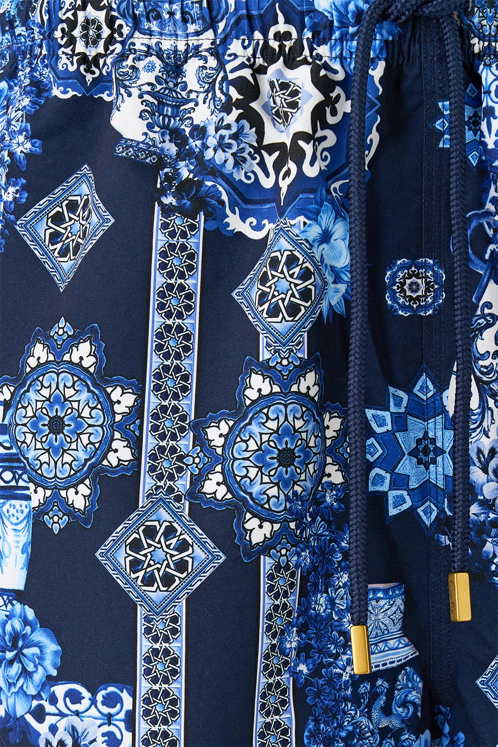MID LENGTH BOARDSHORT WITH ELASTIC WAIST A TILED WONDERLAND - Image 7