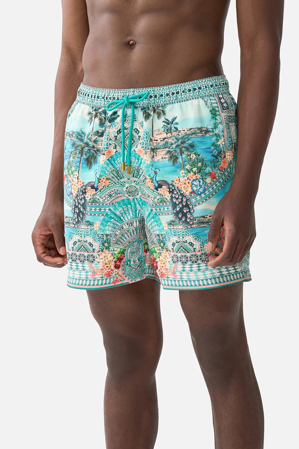 MID LENGTH BOARDSHORT WITH ELASTIC WAIST BALEARIC BEBÉ - Image 5