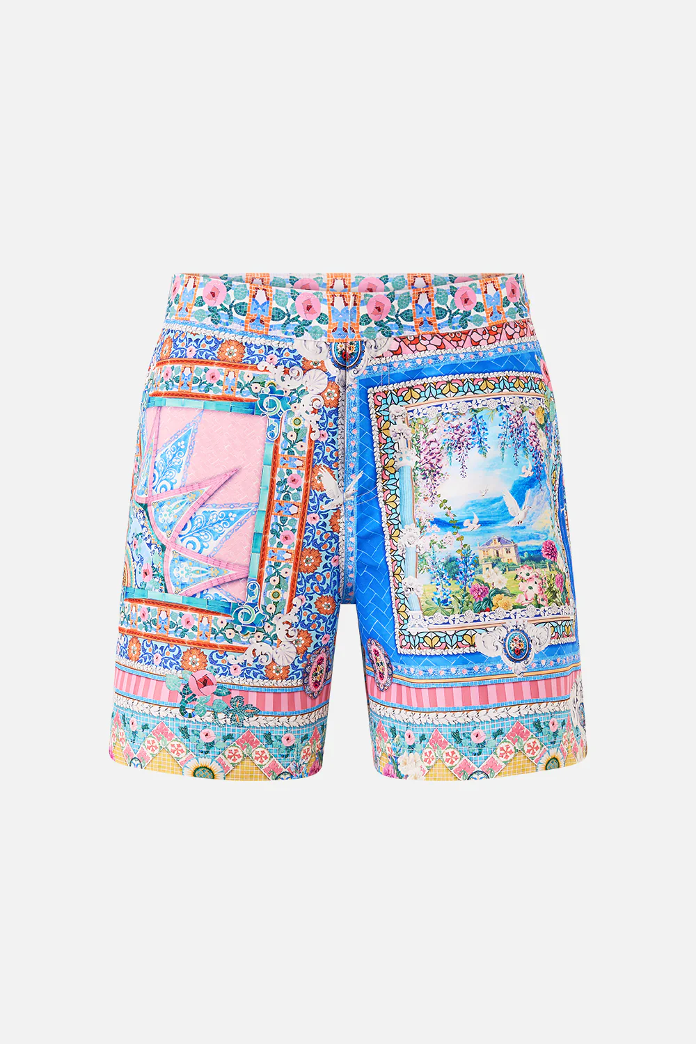 MID LENGTH BOARDSHORT WITH FIXED WAIST NAVÀS NOUVEAU - Image 3